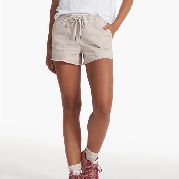 Vuori Women's Vintage Ripstop Drawstring Short Small Gray Outdoors - Picture 1 of 12